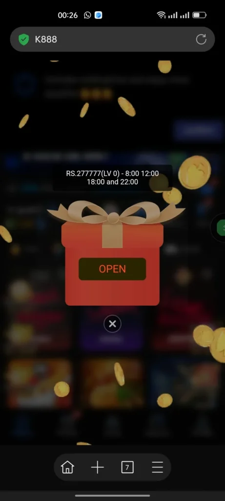 k888 Lucky Box